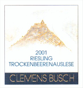 Clemens Busch Pündericher Marienburg Riesling TBA 2001