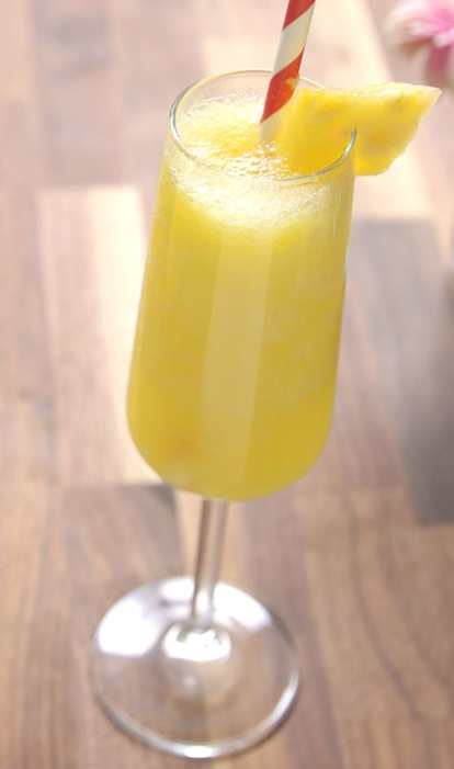 Ananas Mimosa Slush-ice