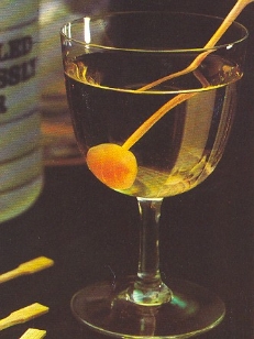 Gibson cocktail -