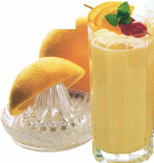 Appelsin kærnemælk shake