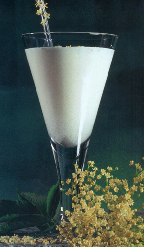 Blomster milkshake