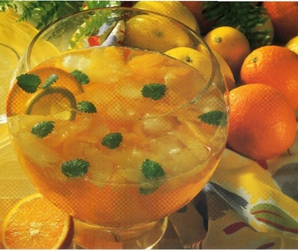 Sommer-citrus-bowle