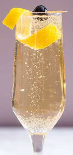Champagne cocktail 2