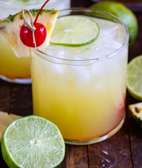Tropical Margarita cocktail